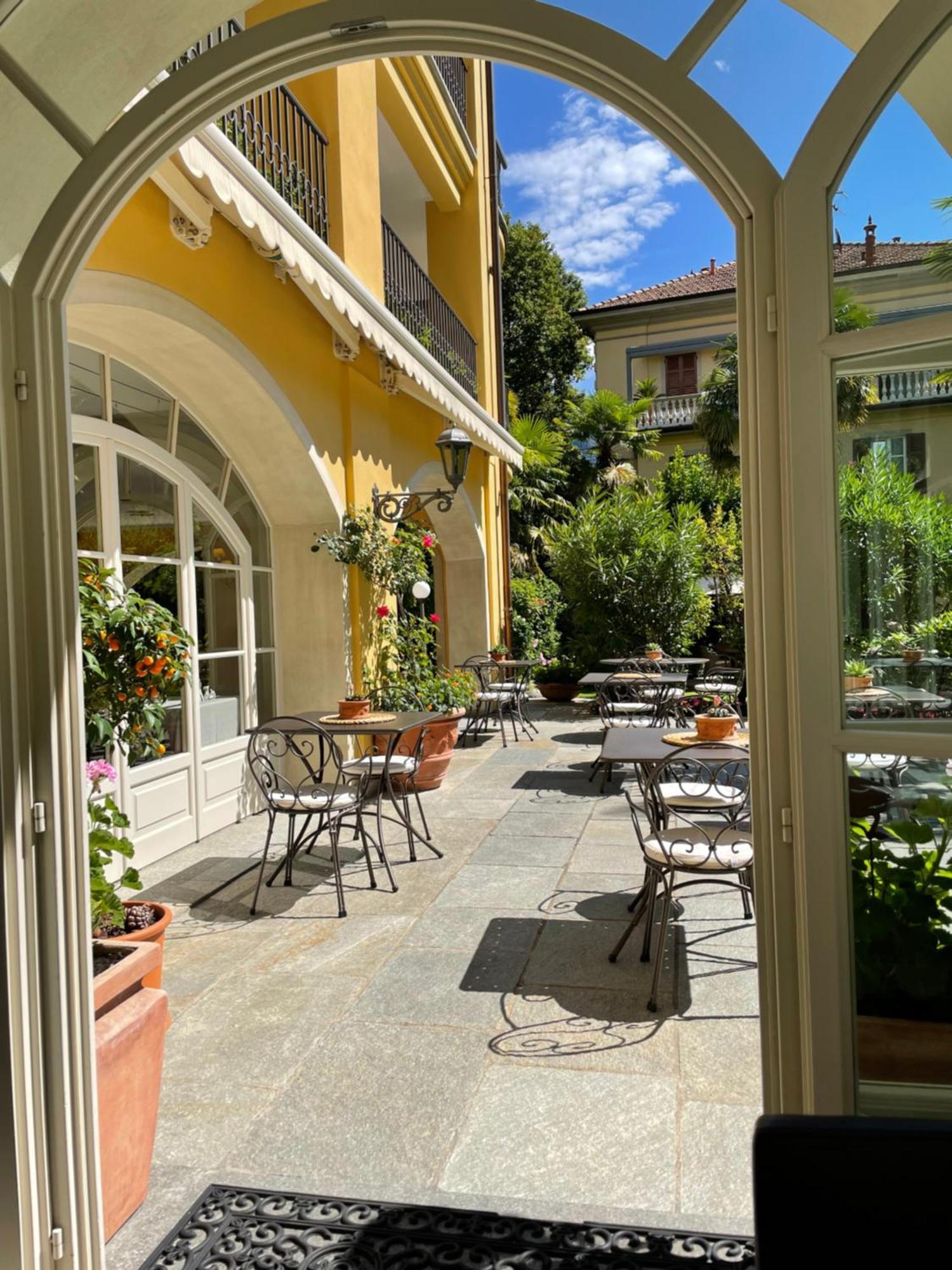 Villa Palmira Kinderfreies Hotel 坎诺比奥 外观 照片